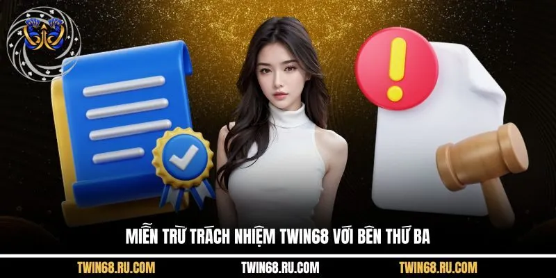Miễn trừ trách nhiệm Twin68 với bên thứ ba